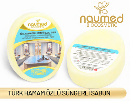 NAUMED HAMAM'dan Esinlenilmiş Kokulu Sünger Sabun 135g