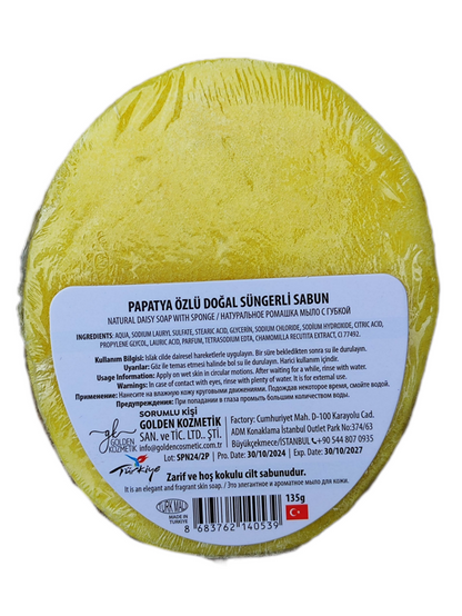 NAUMED PAPATYA ÖZLÜ Sünger Sabun 135g