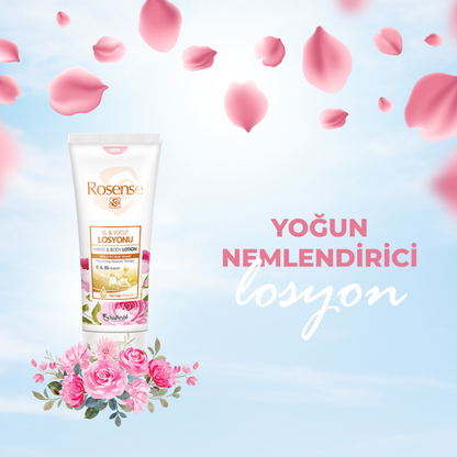 ROSENSE Besleyici Gül El ve Vücut Balsamı 200ml