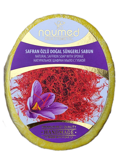 NAUMED SAFRAN ÖZLÜ Sünger Sabun 135g