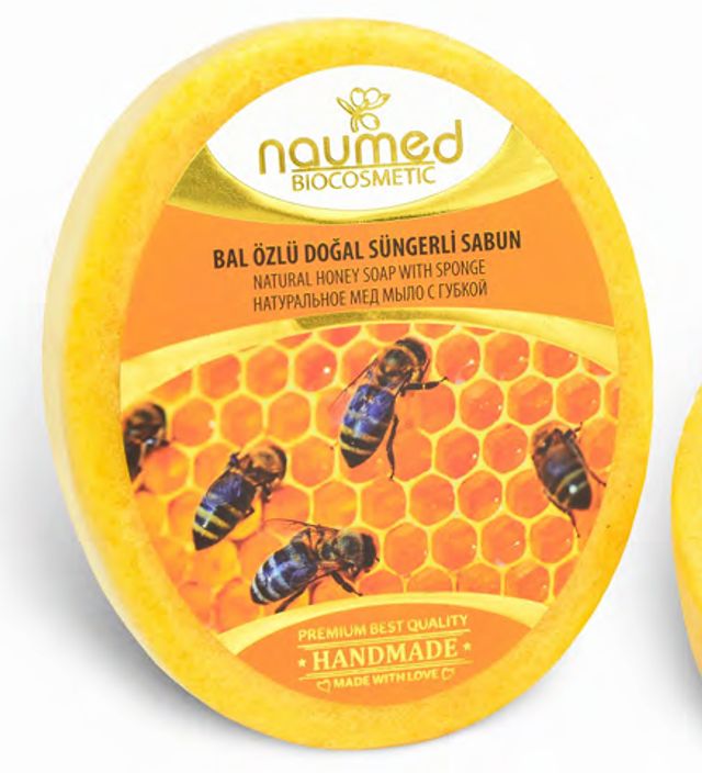 NAUMED BAL ÖZLÜ Sünger Sabun 135g