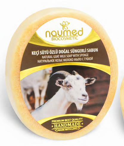 NAUMED KEÇİ SÜTÜ Sünger Sabunu 135g