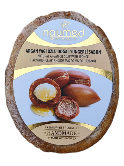 NAUMED ARGAN YAĞLI Sünger Sabun 135g
