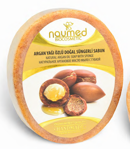NAUMED ARGAN YAĞLI Sünger Sabun 135g