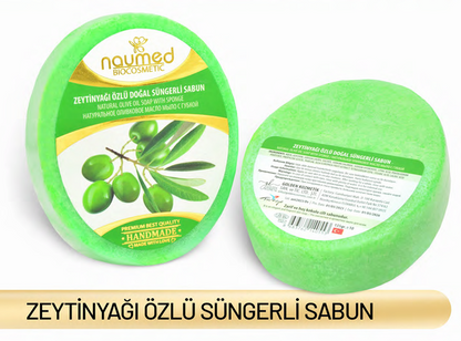 NAUMED Süngerde Zeytinyağı Sabunu 135g