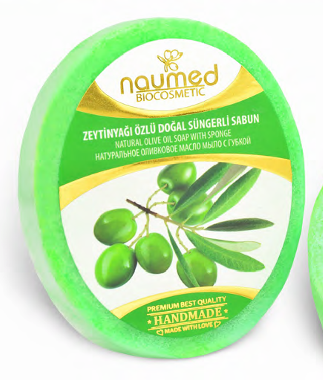 NAUMED Süngerde Zeytinyağı Sabunu 135g