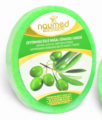 NAUMED Süngerde Zeytinyağı Sabunu 135g
