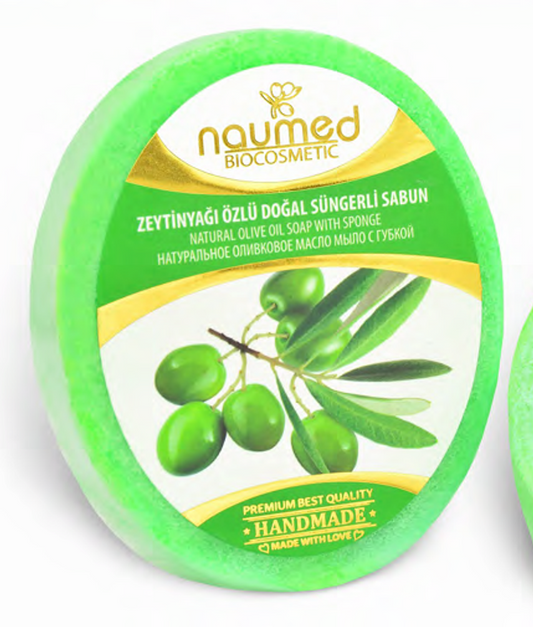 NAUMED Süngerde Zeytinyağı Sabunu 135g