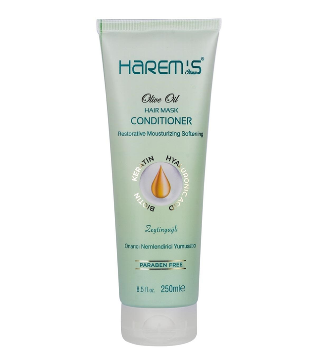 HAREM'S Zeytin Yağlı Krem Saç Maskesi BIOTIN KERATIN 250ml YENİ!