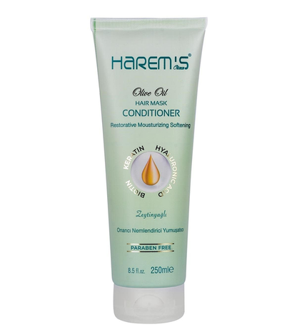 HAREM'S Zeytin Yağlı Krem Saç Maskesi BIOTIN KERATIN 250ml YENİ!