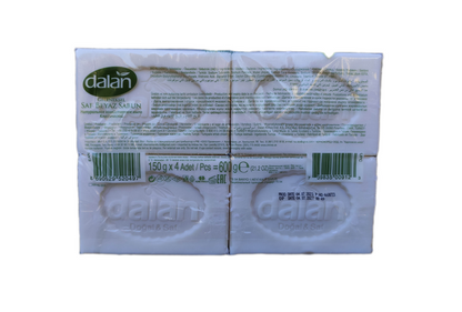 DALAN 4x150g Geleneksel Saf Beyaz Sabun