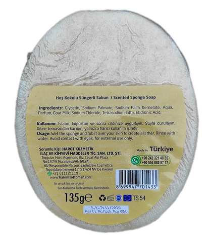 HAREM'S KEÇİ SÜTÜ Sünger Sabunu 135g
