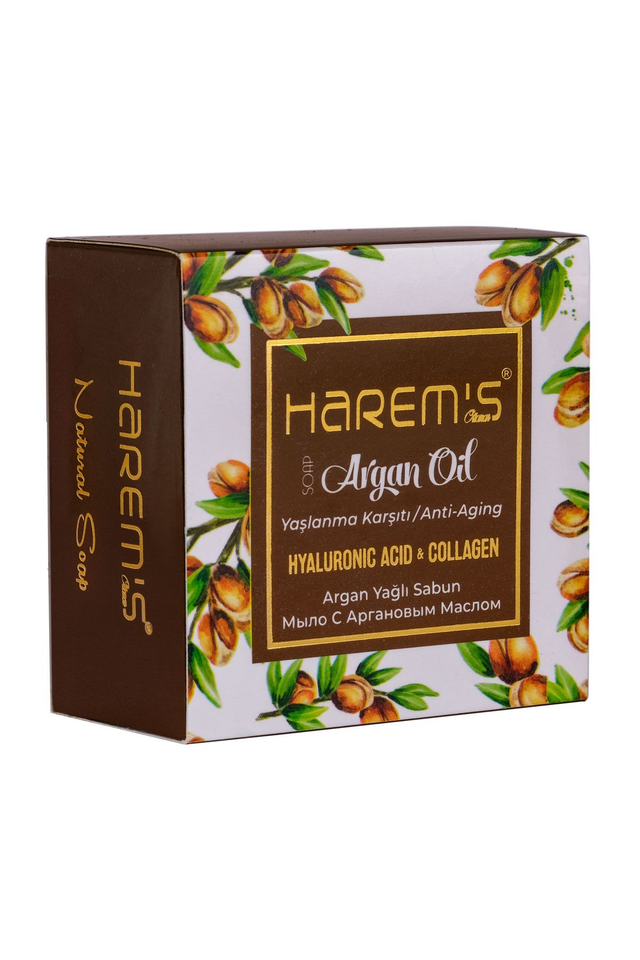 HAREM'S 120g Hyaluronik Asit ve Kolajenli ARGAN YAĞI Sabunu