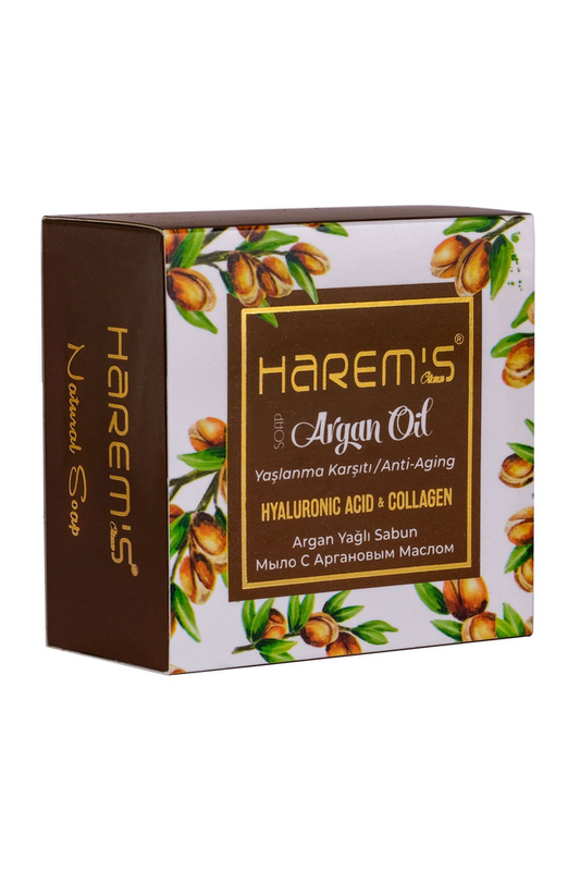 HAREM'S 120g Hyaluronik Asit ve Kolajenli ARGAN YAĞI Sabunu