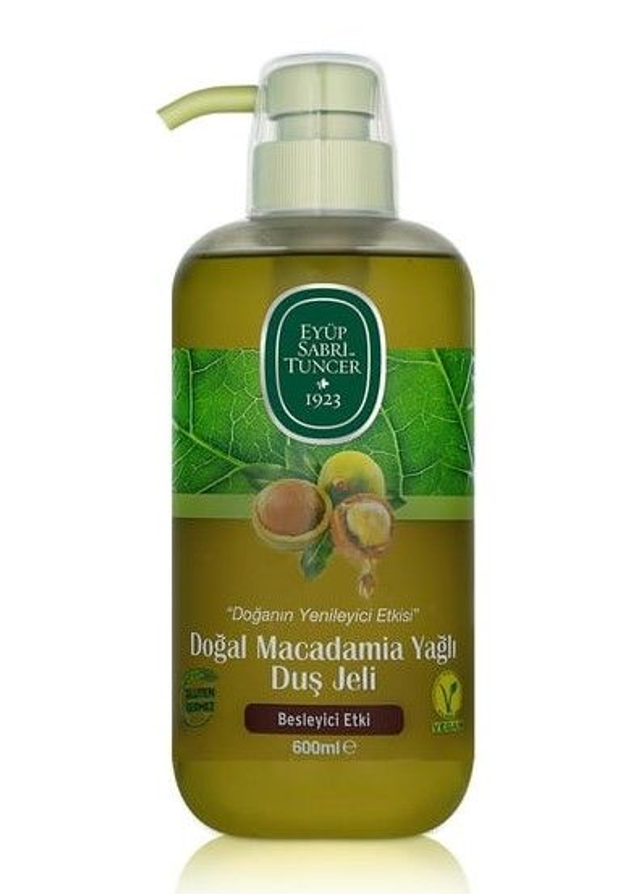 EYUP SABRI TUNCER 600ml Macadamia Yağlı Doğal Duş Jeli