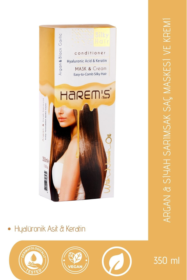 HAREM'S 350 ml İpeksi Saçlar İçin Saç Maskesi ve Saç Kremi