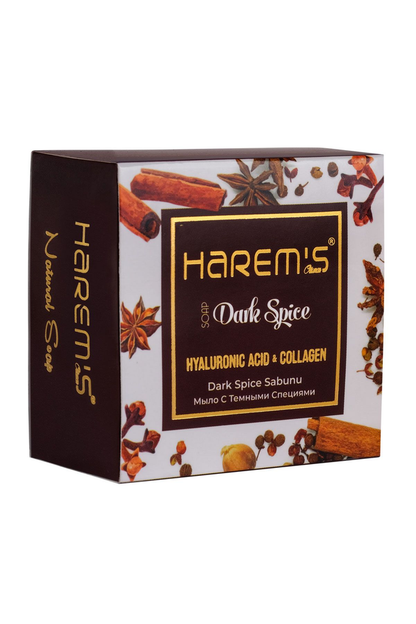 HAREM'S 120g Hyaluronik Asit ve Kolajen Sabunu DARK SPICES