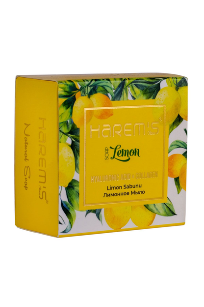 HAREM'S 120g Hyaluronik Asit ve Kolajen Sabunu LİMON