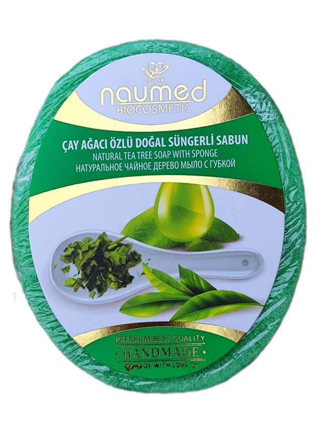 NAUMED Çay Ağacı Özlü Sünger Sabun 135g