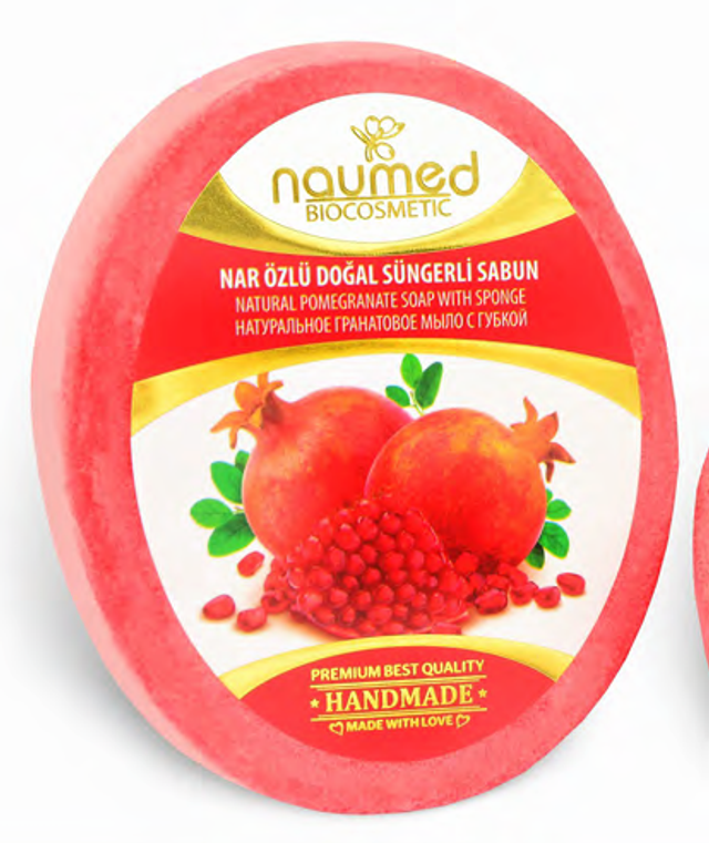 NAUMED Nar Özlü Sünger Sabun 135g