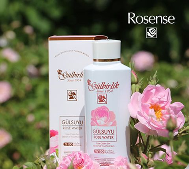ROSENSE Gülbirlik 250ml %100 Doğal ve Saf Gül Suyu
