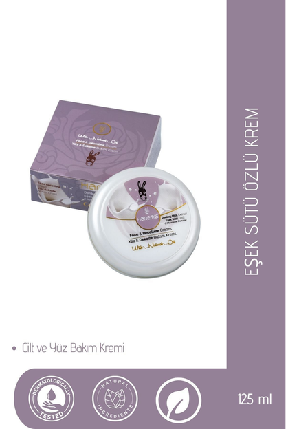 HAREM'S 125ml Eşek Sütü Özlü Yüz ve Dekolte Kremi