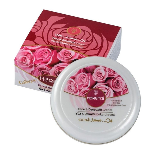 HAREM'S 125ml Yüz ve Dekolte Kremi GÜL ÖZÜ
