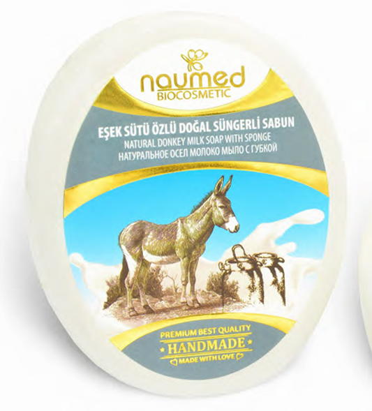 NAUMED Eşek Sütü Özlü Sünger Sabun 135g