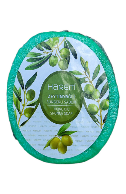HAREM'S ZEYTİNYAĞLI Sünger Sabun 135g