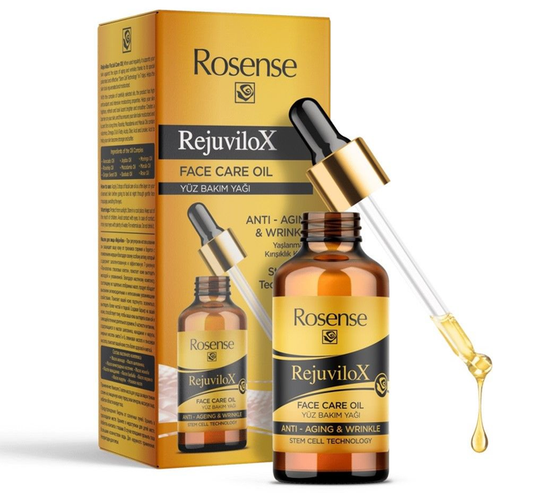ROSENSE RejuviloX KIRIŞIKLIK KARŞITI yüz yağı 30ml