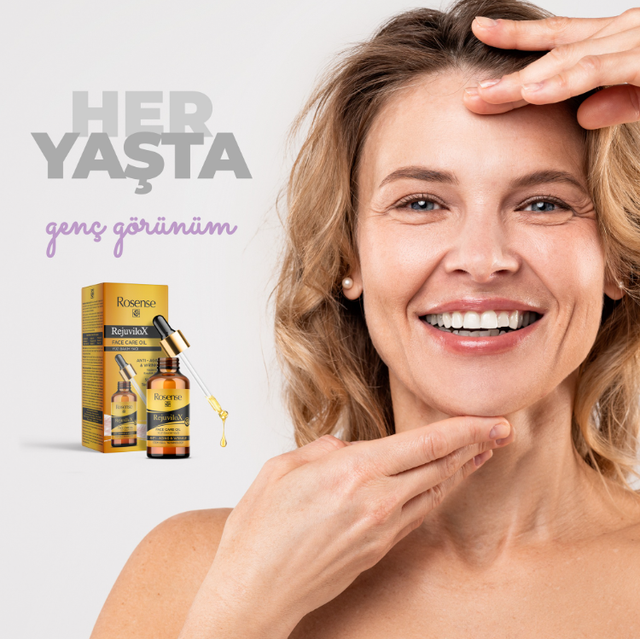ROSENSE RejuviloX KIRIŞIKLIK KARŞITI yüz yağı 30ml